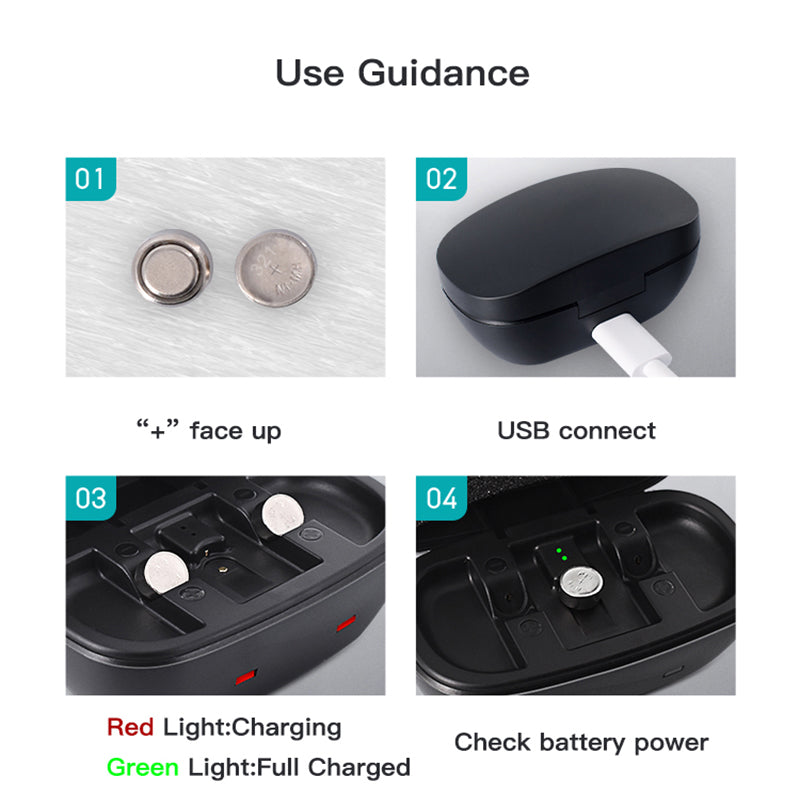 A312 Rechargeable Battery and charger kit | Hearing Aids Battery ...